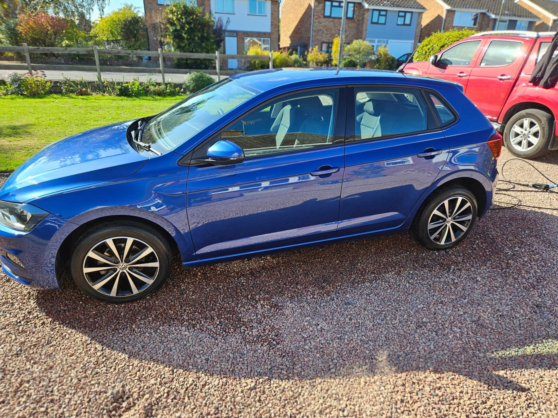 VW Polo cleaned inside and out